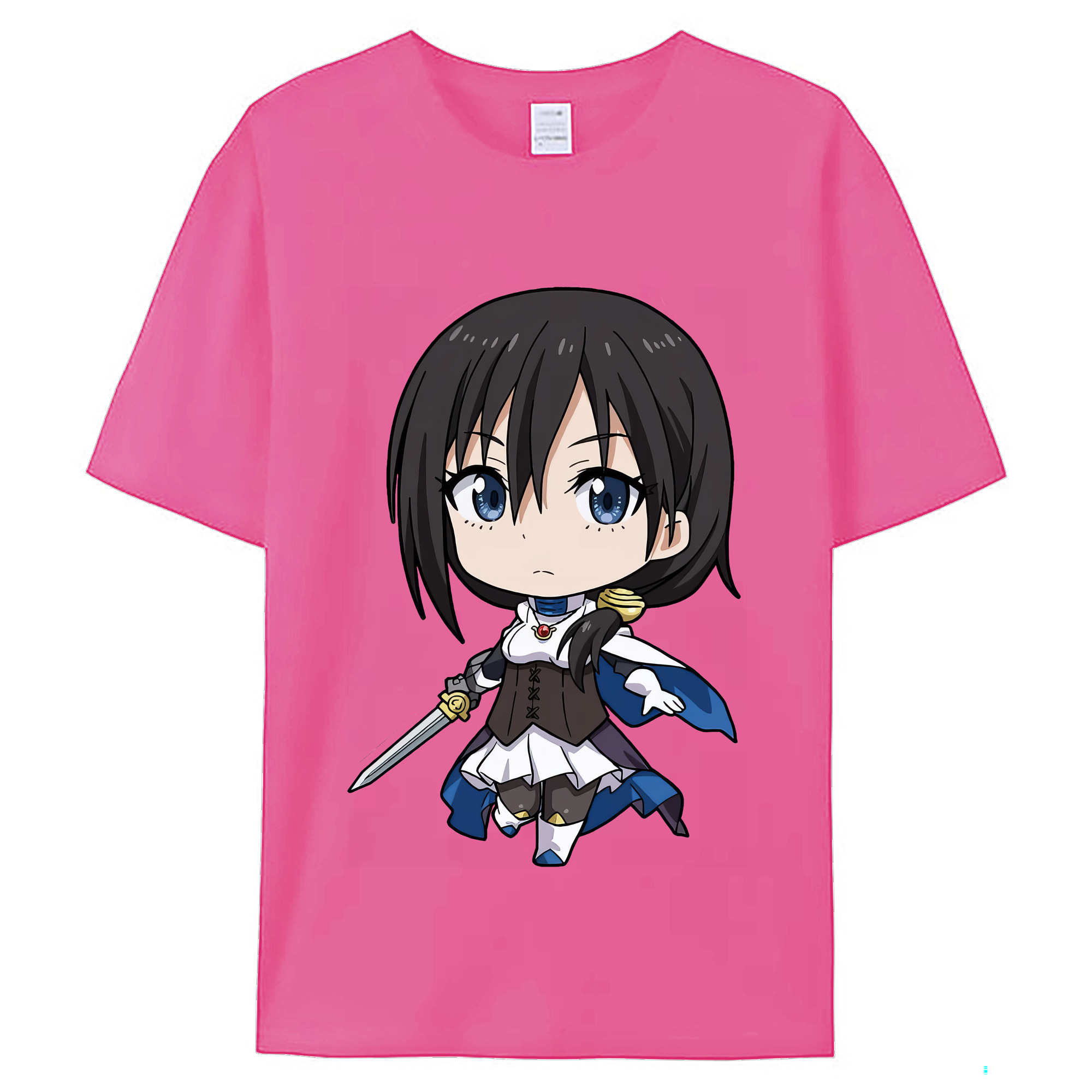 （画像用） 転スラ Regarding Reincarnated to Slime レディースカジュアルプリントTシャツ（綿100％）